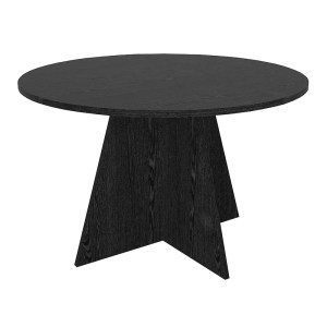 meg-GP042-0371,3-5 ΤΡΑΠΕΖΙ TAILOR MEGAPAP ΧΡΩΜΑ SENCRON BLACK Ø120X75,7ΕΚ.