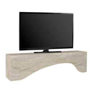 meg-GP042-0373,1-8 ΕΠΙΠΛΟ ΤΗΛΕΟΡΑΣΗΣ MARA MEGAPAP ΜΕ LED ΧΡΩΜΑ TRAVERTINE 150X31,4X40ΕΚ.