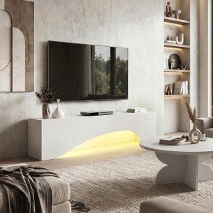 meg-GP042-0373,2-6 ΕΠΙΠΛΟ ΤΗΛΕΟΡΑΣΗΣ MARA MEGAPAP ΜΕ LED ΧΡΩΜΑ ΛΕΥΚΟ 150X31,4X40ΕΚ.