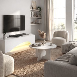 meg-GP042-0374,2-4 ΤΡΑΠΕΖΑΚΙ ΣΑΛΟΝΙΟΥ MARA MEGAPAP ΧΡΩΜΑ ΛΕΥΚΟ Ø75X36,8ΕΚ.
