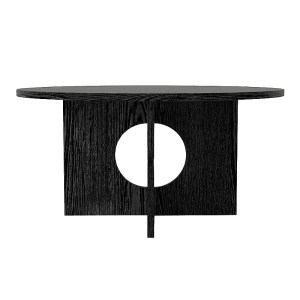 meg-GP042-0374,3-9 ΤΡΑΠΕΖΑΚΙ ΣΑΛΟΝΙΟΥ MARA MEGAPAP ΧΡΩΜΑ SENCRON BLACK Ø75X36,8ΕΚ.
