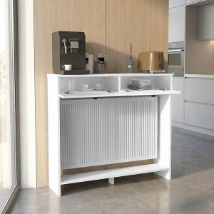 meg-GP042-0381,1-1 ΚΟΝΣΟΛΑ - ΚΑΛΥΜΜΑ ΚΑΛΟΡΙΦΕΡ OPELYA MEGAPAP ΧΡΩΜΑ ΛΕΥΚΟ 110X31,4X100ΕΚ.