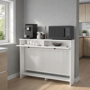 meg-GP042-0382,1-5 ΚΟΝΣΟΛΑ - ΚΑΛΥΜΜΑ ΚΑΛΟΡΙΦΕΡ OPELYA MEGAPAP ΧΡΩΜΑ ΛΕΥΚΟ 130X31,4X100ΕΚ.
