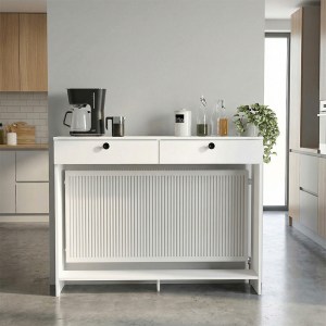 meg-GP042-0382,1-6 ΚΟΝΣΟΛΑ - ΚΑΛΥΜΜΑ ΚΑΛΟΡΙΦΕΡ OPELYA MEGAPAP ΧΡΩΜΑ ΛΕΥΚΟ 130X31,4X100ΕΚ.