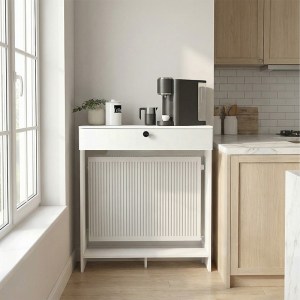 meg-GP042-0383,1-3 ΚΟΝΣΟΛΑ - ΚΑΛΥΜΜΑ ΚΑΛΟΡΙΦΕΡ OPELYA MEGAPAP ΧΡΩΜΑ ΛΕΥΚΟ 90X31,4X100ΕΚ.