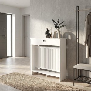 meg-GP042-0383,1-5 ΚΟΝΣΟΛΑ - ΚΑΛΥΜΜΑ ΚΑΛΟΡΙΦΕΡ OPELYA MEGAPAP ΧΡΩΜΑ ΛΕΥΚΟ 90X31,4X100ΕΚ.