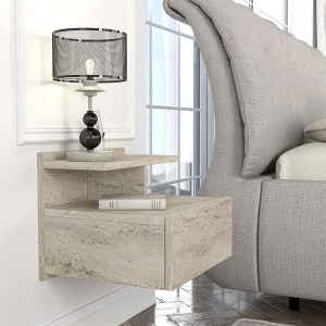 meg-GP042-0385,2-3 ΚΟΜΟΔΙΝΟ ΕΠΙΤΟΙΧΙΟ MISLINA MEGAPAP ΧΡΩΜΑ TRAVERTINE 40X33,2X32ΕΚ.