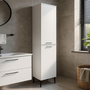 meg-GP042-0389,1-0 ΝΤΟΥΛΑΠΙ ΜΕ ΚΑΛΑΘΙ ΑΠΛΥΤΩΝ SINGA MEGAPAP ΧΡΩΜΑ ΛΕΥΚΟ 45X40X180ΕΚ.