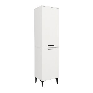 meg-GP042-0389,1-6 ΝΤΟΥΛΑΠΙ ΜΕ ΚΑΛΑΘΙ ΑΠΛΥΤΩΝ SINGA MEGAPAP ΧΡΩΜΑ ΛΕΥΚΟ 45X40X180ΕΚ.