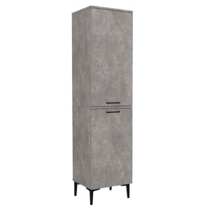 meg-GP042-0389,4-4 ΝΤΟΥΛΑΠΙ ΜΕ ΚΑΛΑΘΙ ΑΠΛΥΤΩΝ SINGA MEGAPAP ΧΡΩΜΑ ΓΚΡΙ ΣΚΥΡΟΔΕΜΑΤΟΣ 45X40X180ΕΚ.