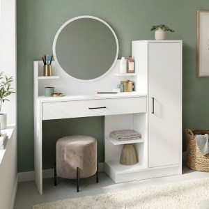 meg-GP042-0392,1-0 ΤΟΥΑΛΕΤΑ ΜΕ ΚΑΘΡΕΠΤΗ ANDERA MEGAPAP ΧΡΩΜΑ ΛΕΥΚΟ 123,9X35X144,4ΕΚ.