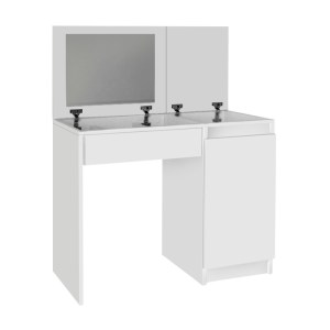 meg-GP042-0393,1-7 ΤΟΥΑΛΕΤΑ ΜΕ ΚΑΘΡΕΠΤΗ HUMA MEGAPAP ΧΡΩΜΑ ΛΕΥΚΟ 90X45X118,2ΕΚ.