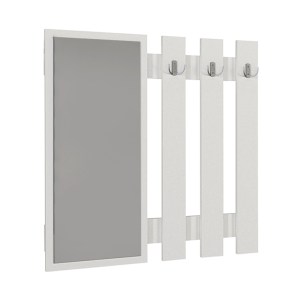 meg-GP042-0395,1-3 ΚΡΕΜΑΣΤΡΑ ΤΟΙΧΟΥ ΜΕ ΚΑΘΡΕΠΤΗ FOLIN MEGAPAP ΧΡΩΜΑ ΛΕΥΚΟ 90X4X90ΕΚ.