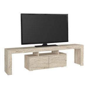 meg-GP042-0396,1-8 ΕΠΙΠΛΟ ΤΗΛΕΟΡΑΣΗΣ WOODRA MEGAPAP ΧΡΩΜΑ TRAVERTINE 180X31,3X50,2ΕΚ.