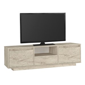 meg-GP042-0397,1-7 ΕΠΙΠΛΟ ΤΗΛΕΟΡΑΣΗΣ LUMBERA MEGAPAP ΧΡΩΜΑ TRAVERTINE 160X29,5X42ΕΚ.