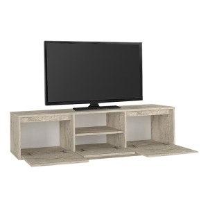 meg-GP042-0397,1-8 ΕΠΙΠΛΟ ΤΗΛΕΟΡΑΣΗΣ LUMBERA MEGAPAP ΧΡΩΜΑ TRAVERTINE 160X29,5X42ΕΚ.