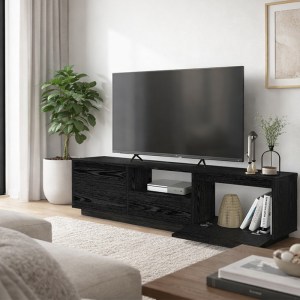 meg-GP042-0397,2-5 ΕΠΙΠΛΟ ΤΗΛΕΟΡΑΣΗΣ LUMBERA MEGAPAP ΧΡΩΜΑ SENCRON BLACK 160X29,5X42ΕΚ.