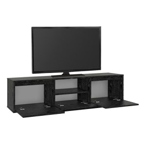 meg-GP042-0397,2-7 ΕΠΙΠΛΟ ΤΗΛΕΟΡΑΣΗΣ LUMBERA MEGAPAP ΧΡΩΜΑ SENCRON BLACK 160X29,5X42ΕΚ.