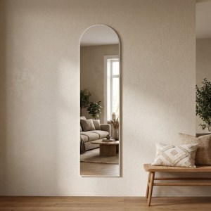 meg-GP042-0398,1-2 ΚΑΘΡΕΠΤΗΣ ΔΑΠΕΔΟΥ - ΤΟΙΧΟΥ AGALU ΜEGAPAP ΧΡΩΜΑ ΛΕΥΚΟ 40X150ΕΚ.