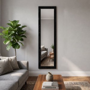 meg-GP042-0399,2-2 ΚΑΘΡΕΠΤΗΣ ΔΑΠΕΔΟΥ - ΤΟΙΧΟΥ LALU ΜEGAPAP ΧΡΩΜΑ SENCRON BLACK 40X150ΕΚ.