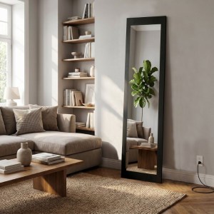 meg-GP042-0399,2-3 ΚΑΘΡΕΠΤΗΣ ΔΑΠΕΔΟΥ - ΤΟΙΧΟΥ LALU ΜEGAPAP ΧΡΩΜΑ SENCRON BLACK 40X150ΕΚ.