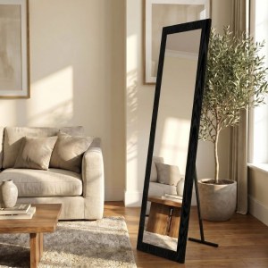 meg-GP042-0399,2-4 ΚΑΘΡΕΠΤΗΣ ΔΑΠΕΔΟΥ - ΤΟΙΧΟΥ LALU ΜEGAPAP ΧΡΩΜΑ SENCRON BLACK 40X150ΕΚ.