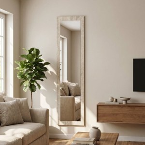 meg-GP042-0399,3-4 ΚΑΘΡΕΠΤΗΣ ΔΑΠΕΔΟΥ - ΤΟΙΧΟΥ LALU ΜEGAPAP ΧΡΩΜΑ TRAVERTINE 40X150ΕΚ.