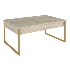 meg-GP042-0411,3-6 ΤΡΑΠΕΖΑΚΙ ΣΑΛΟΝΙΟΥ ORONTES MEGAPAP ΧΡΩΜΑ TRAVERTINE - ΧΡΥΣΟ 90X59,6X40ΕΚ.