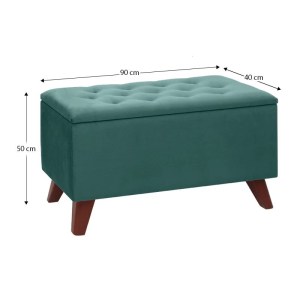 meg-GP043-0101,3-5 ΣΚΑΜΠΩ - ΤΑΜΠΟΥΡΕ LOTUS MEGAPAP ΒΕΛΟΥΔΙΝΟ ΧΡΩΜΑ ΚΥΠΑΡΙΣΣΙ 90X40X50ΕΚ.
