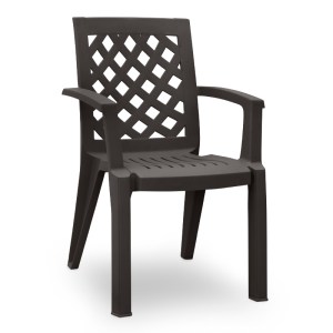 meg-GP046-0004,3-0 ΠΟΛΥΘΡΟΝΑ ΠΟΛΥΠΡΟΠΥΛΕΝΙΟΥ KIRA MEGAPAP ΧΡΩΜΑ ΚΑΦΕ 58X52X87ΕΚ.