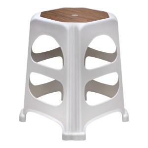 meg-GP046-0009,2-0 ΣΚΑΜΠΩ ΠΟΛΥΠΡΟΠΥΛΕΝΙΟΥ ΣΤΟΙΒΑΖΟΜΕΝΟ DESIA MEGAPAP ΧΡΩΜΑ ΛΕΥΚΟ 37X37X45ΕΚ.