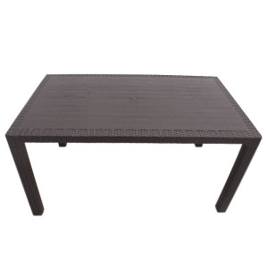 meg-GP046-0013,1-4 ΤΡΑΠΕΖΙ ΠΟΛΥΠΡΟΠΥΛΕΝΙΟΥ KALAN MEGAPAP ΧΡΩΜΑ ΚΑΦΕ 150X90X75ΕΚ.