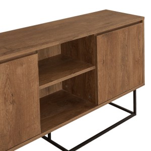 meg-GP052-0017,1-2 ΜΠΟΥΦΕΣ AMEDEO MEGAPAP ΧΡΩΜΑ ΚΑΡΥΔΙ 140X36X72ΕΚ.