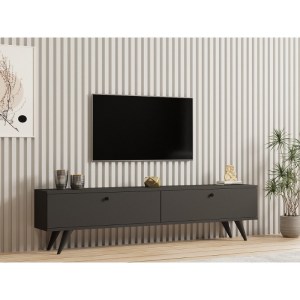 meg-GP052-0135,1-2 ΕΠΙΠΛΟ ΤΗΛΕΟΡΑΣΗΣ PARIS MEGAPAP ΧΡΩΜΑ ΑΝΘΡΑΚΙ 160X25X35ΕΚ.