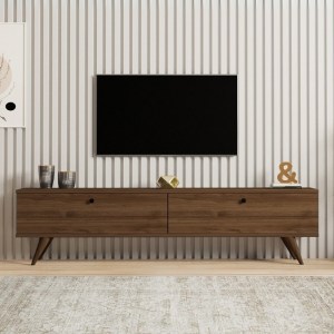 meg-GP052-0135,2-2 ΕΠΙΠΛΟ ΤΗΛΕΟΡΑΣΗΣ PARIS MEGAPAP ΧΡΩΜΑ ΚΑΡΥΔΙ 160X25X35ΕΚ.