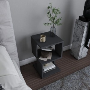 meg-GP052-0149,1-1 ΚΟΜΟΔΙΝΟ CARTER MEGAPAP ΧΡΩΜΑ ΑΝΘΡΑΚΙ 29,6X29,6X49,4ΕΚ.