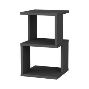 meg-GP052-0149,1-3 ΚΟΜΟΔΙΝΟ CARTER MEGAPAP ΧΡΩΜΑ ΑΝΘΡΑΚΙ 29,6X29,6X49,4ΕΚ.
