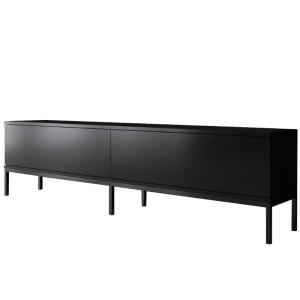 meg-GP052-0153,1-0 ΕΠΙΠΛΟ ΤΗΛΕΟΡΑΣΗΣ LORD MEGAPAP ΧΡΩΜΑ ΜΑΥΡΟ 180X30X47ΕΚ.