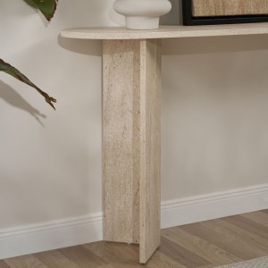 meg-GP052-0228,1-4 ΚΟΝΣΟΛΑ SIRA MEGAPAP ΧΡΩΜΑ TRAVERTINE 150X35X75ΕΚ.
