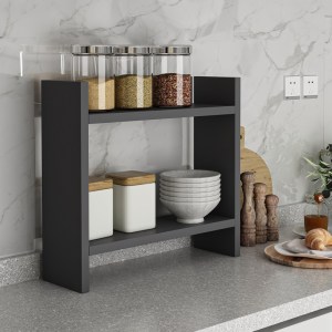 meg-GP052-0235,1-0 ΡΑΦΙΕΡΑ ΚΟΥΖΙΝΑΣ DENVER MEGAPAP ΧΡΩΜΑ ΑΝΘΡΑΚΙ 34X10X30ΕΚ.