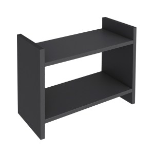 meg-GP052-0235,1-2 ΡΑΦΙΕΡΑ ΚΟΥΖΙΝΑΣ DENVER MEGAPAP ΧΡΩΜΑ ΑΝΘΡΑΚΙ 34X10X30ΕΚ.