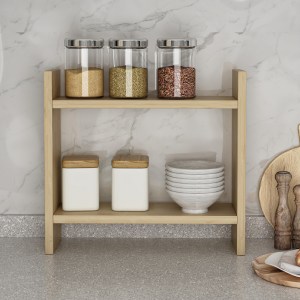 meg-GP052-0235,2-1 ΡΑΦΙΕΡΑ ΚΟΥΖΙΝΑΣ DENVER MEGAPAP ΧΡΩΜΑ SAPPHIRE OAK 34X10X30ΕΚ.
