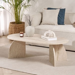meg-GP052-0242,2-0 ΤΡΑΠΕΖΑΚΙ ΣΑΛΟΝΙΟΥ MELINA MEGAPAP ΧΡΩΜΑ TRAVERTINE 120X60X40ΕΚ.