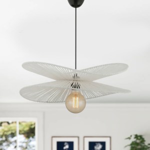 meg-GP052-0250,3-0 ΦΩΤΙΣΤΙΚΟ ΟΡΟΦΗΣ DAFODIL MEGAPAP E27 ΑΠΟ ΣΧΟΙΝΙ ΜΟΝΟΦΩΤΟ ΧΡΩΜΑ ΛΕΥΚΟ Ø48X55ΕΚ.