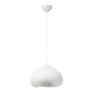 meg-GP052-0252,1-3 ΦΩΤΙΣΤΙΚΟ ΟΡΟΦΗΣ NUA MEGAPAP E27 FIBERGLASS ΜΟΝΟΦΩΤΟ ΧΡΩΜΑ ΛΕΥΚΟ 40X38X120ΕΚ.