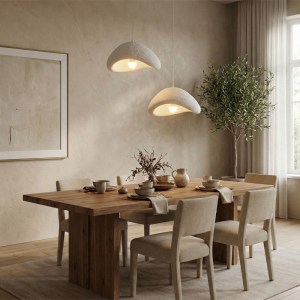 meg-GP052-0257,1-1 ΦΩΤΙΣΤΙΚΟ ΟΡΟΦΗΣ LUNA MEGAPAP E27 FIBERGLASS ΔΙΦΩΤΟ ΧΡΩΜΑ ΛΕΥΚΟ Ø74X115ΕΚ.