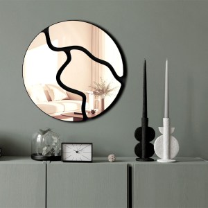 meg-GP052-0258,1-1 ΔΙΑΚΟΣΜΗΤΙΚΟ ΤΟΙΧΟΥ AYNA ΜEGAPAP ΜΕ PLEXIGLASS Ø48X48ΕΚ.