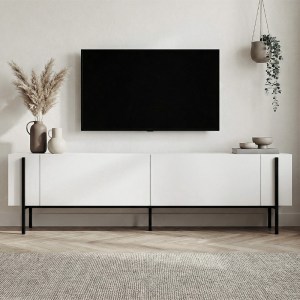 meg-GP052-0274,3-1 ΕΠΙΠΛΟ ΤΗΛΕΟΡΑΣΗΣ NEXUS MEGAPAP ΧΡΩΜΑ ΛΕΥΚΟ 180X30X45,5ΕΚ.