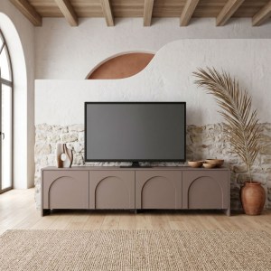 meg-GP052-0290,1-1 ΕΠΙΠΛΟ ΤΗΛΕΟΡΑΣΗΣ AURELIA MEGAPAP ΧΡΩΜΑ ΜΟΚΑ 180X32X45ΕΚ.