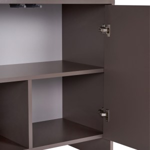 meg-GP052-0291,1-2 ΜΠΟΥΦΕΣ AURELIA MEGAPAP ΧΡΩΜΑ ΜΟΚΑ 180X45X80ΕΚ.